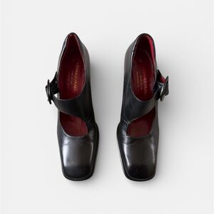 EUC Donald J. Pliner Black MARY JANE Women's Shoes SIZE 7